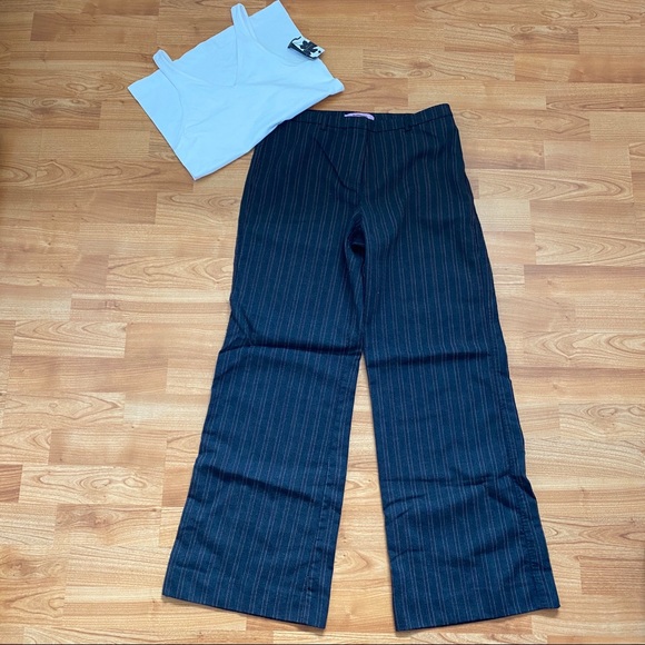 Pinstripe Dress Work Pants
